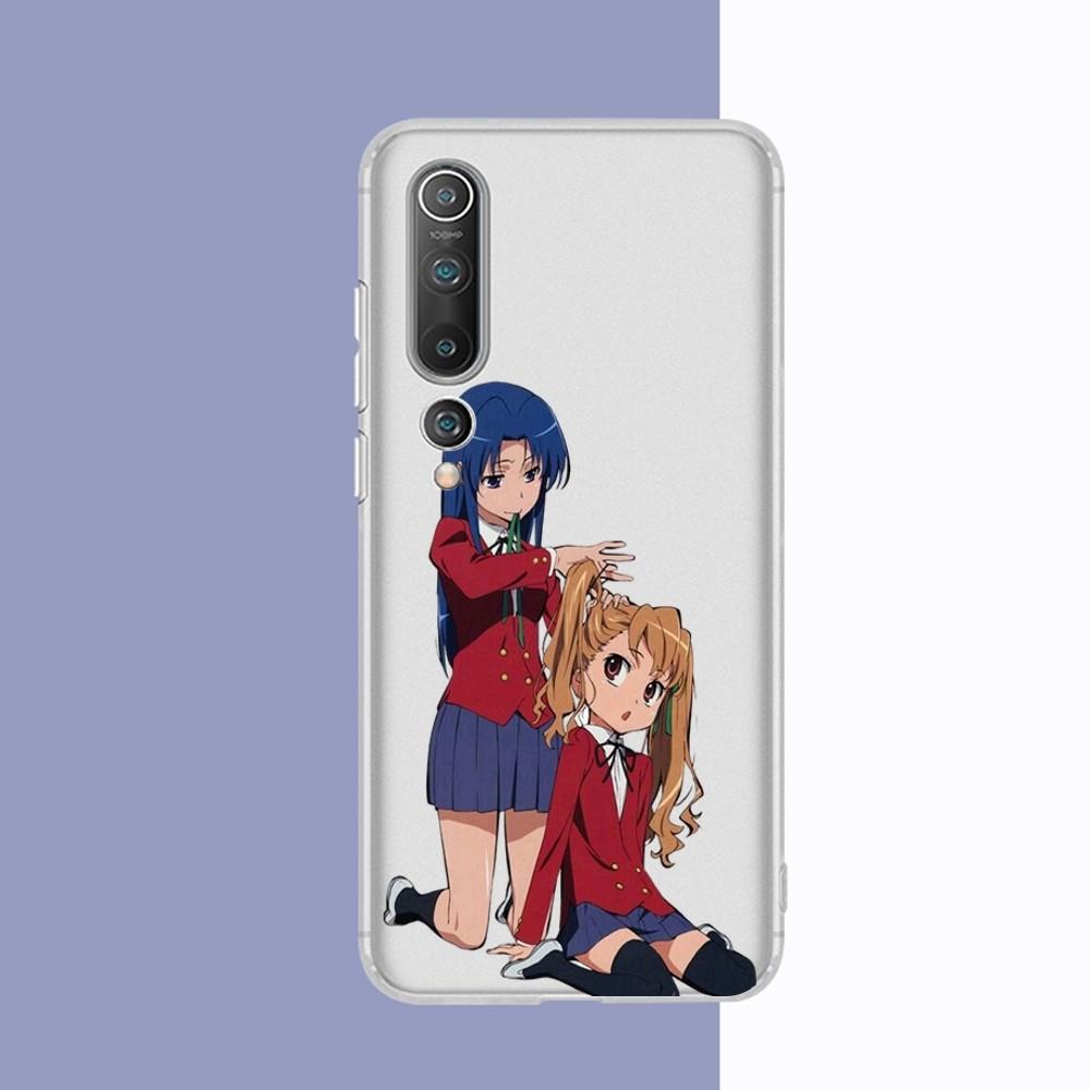 Toradora Taiga Aisaka anime Phone Case For Samsung S 20 21 22 23 for Redmi Note7 8 9 10 for Huawei P20 30 40 Clear Case