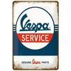 BarArtPro Vespa Tin Sign Art Decor Motorcycles Printed Metal Plaque - Vintage Pin Up Wall Art for Pub Interiors & Cafe Ambiance
