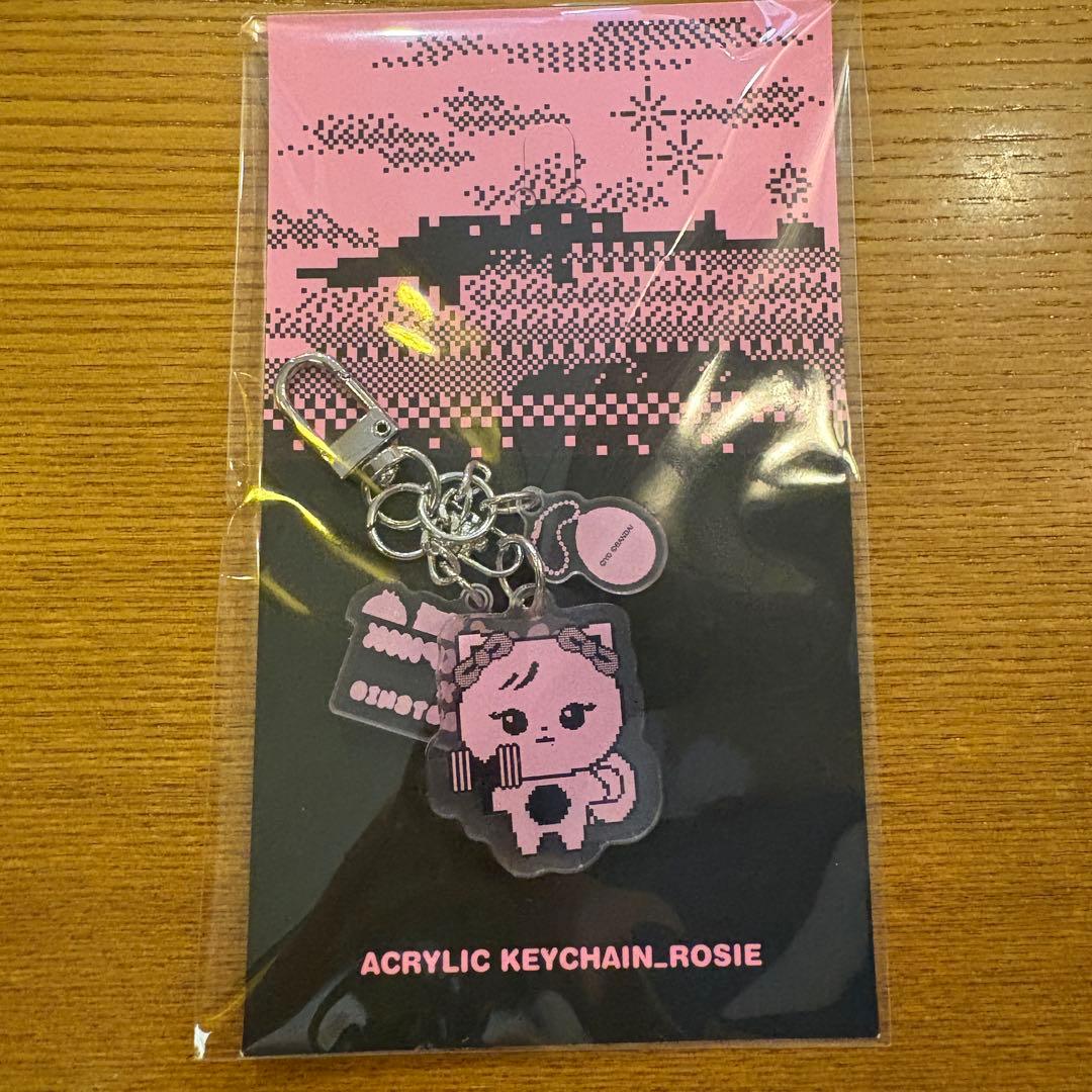[Б/У] Акриловый брелок BLACKPINK TAMAGOTCHI - Розэ