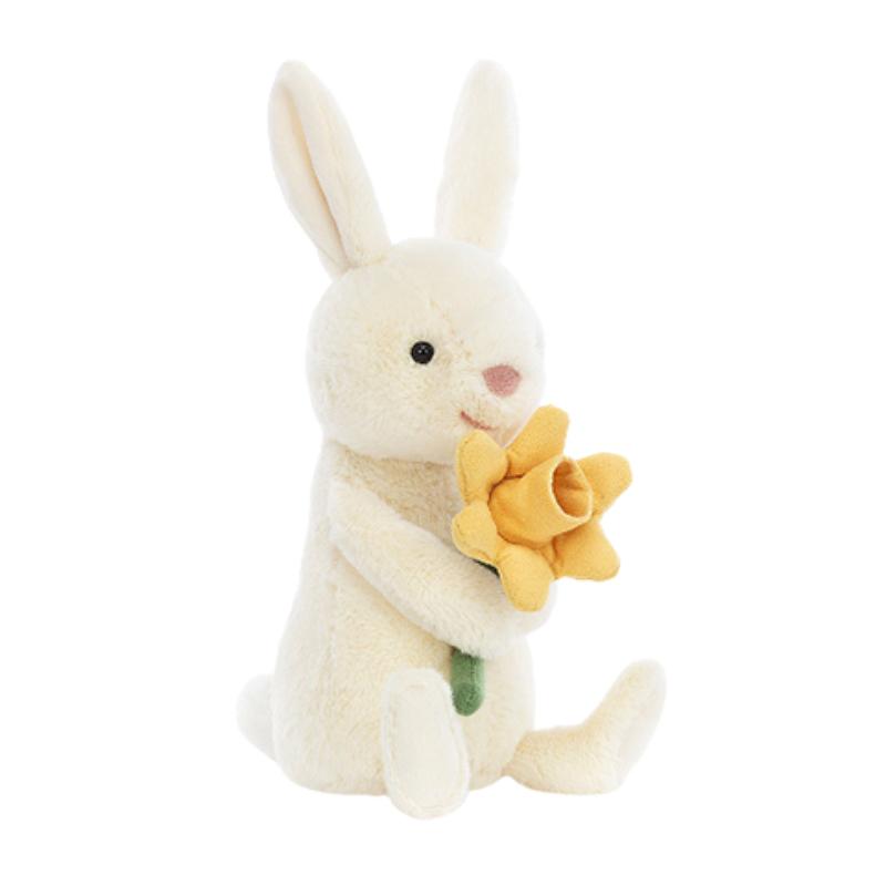 

JELLYCAT Bonnie Rabbit Series Animal Daffodil Barbie Rabbit Comfort Doll Plush Doll 18cm High