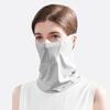 Ice Silk Sunscreen Mask Women Summer Anti-Uv Quick-Drying Face Cover Scarf Breathable Lady Neck Protection Hanging Ear Headband
