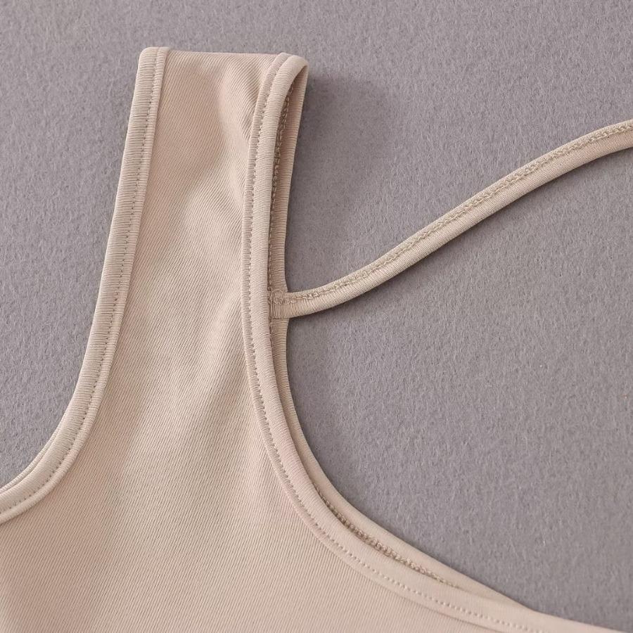 Summer Women Tank Tops Short Vest Off Shoulder Strap Camis Slim Female Clothes