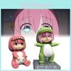 Charming Nendoroid 2369 Goto Duku Dinosaur Pochi-chan Pvc Figure In Pink And Green Options