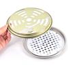 Metal Iron Mosquito Box Coil Holder Coil Repellent Incense Rack Plate With Cover