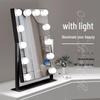 Oenyled Lighted Desktop Makeup Mirror