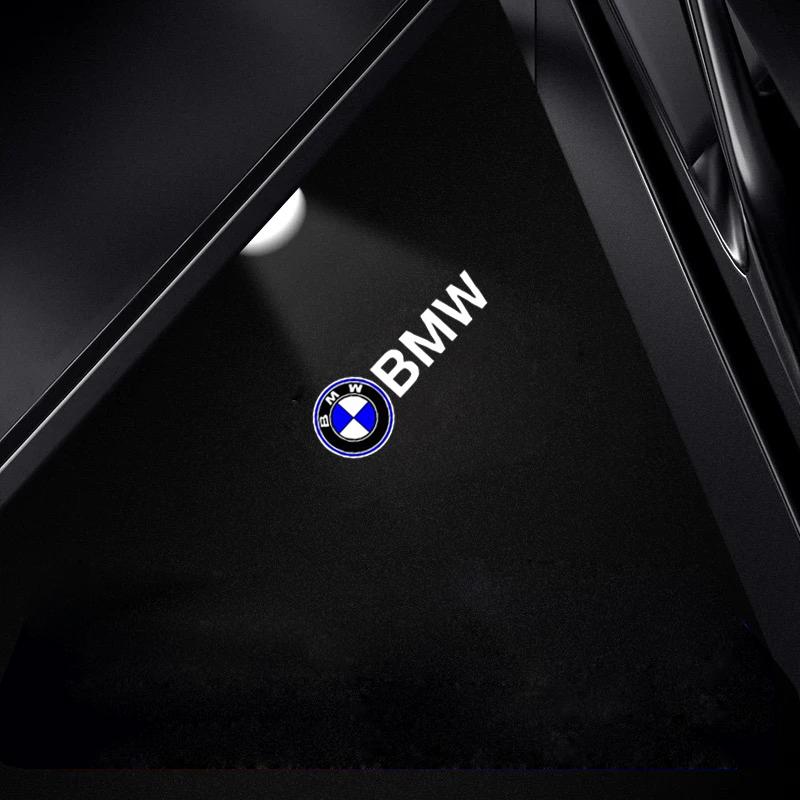 2PCS-AA-LED Car Door logo Projector Lamps Welcome Light For Mini BMW ME90 E60 F18E46 F30 F20 M2M5 M3 E87 M4 X3 X5 X1 Accessories