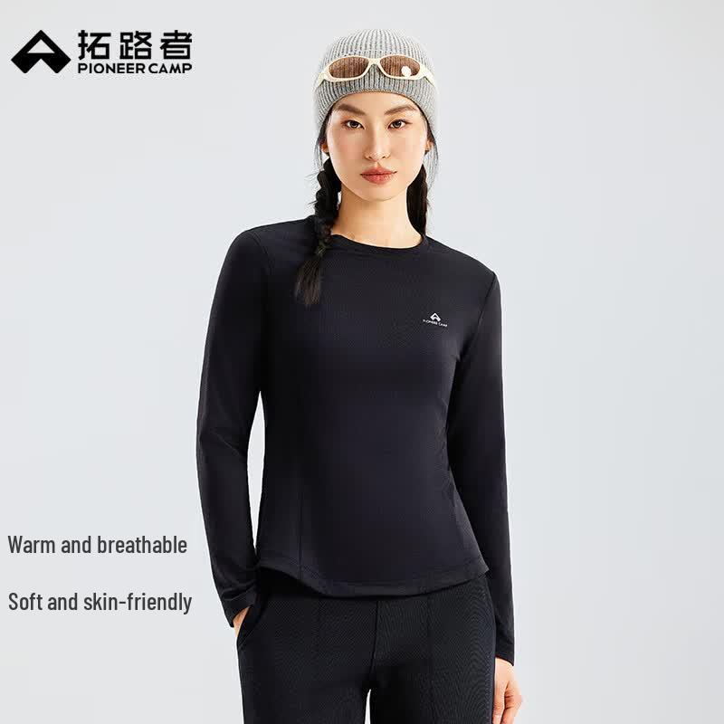 Pioneer Camp Women s Long Sleeve Slim Fit T-shirt XL чёрный