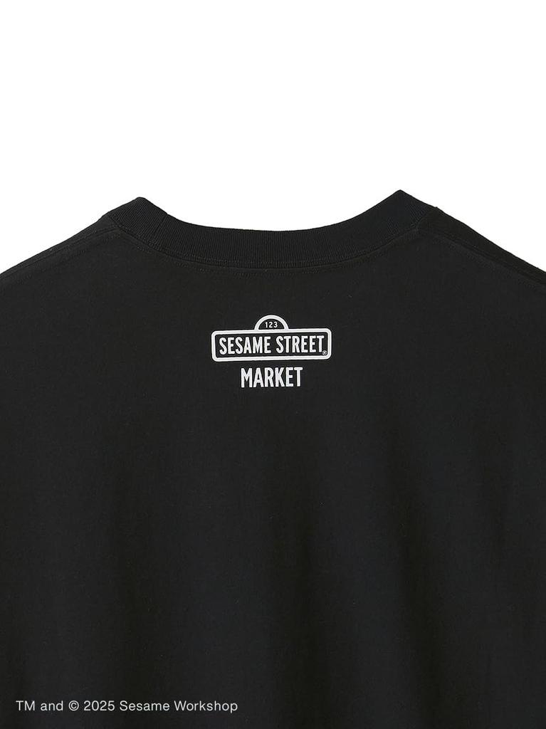 Sesame Street Market Photo Art T-Shirt SSMUCT253423BLUL