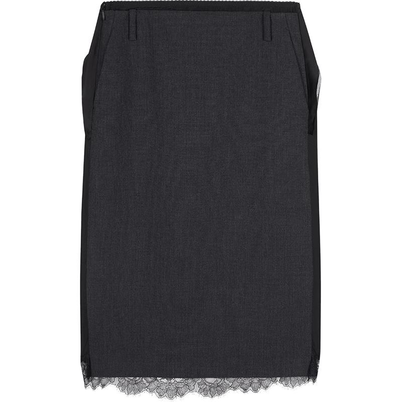 JNBY Women s H-Line Wool Midi Skirt S