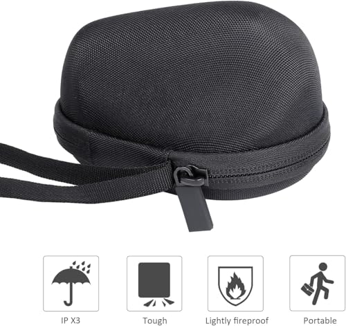 co2CREA Storage Case Compatible with Logitech Wireless Mouse LIFT M800GR (Graphite)