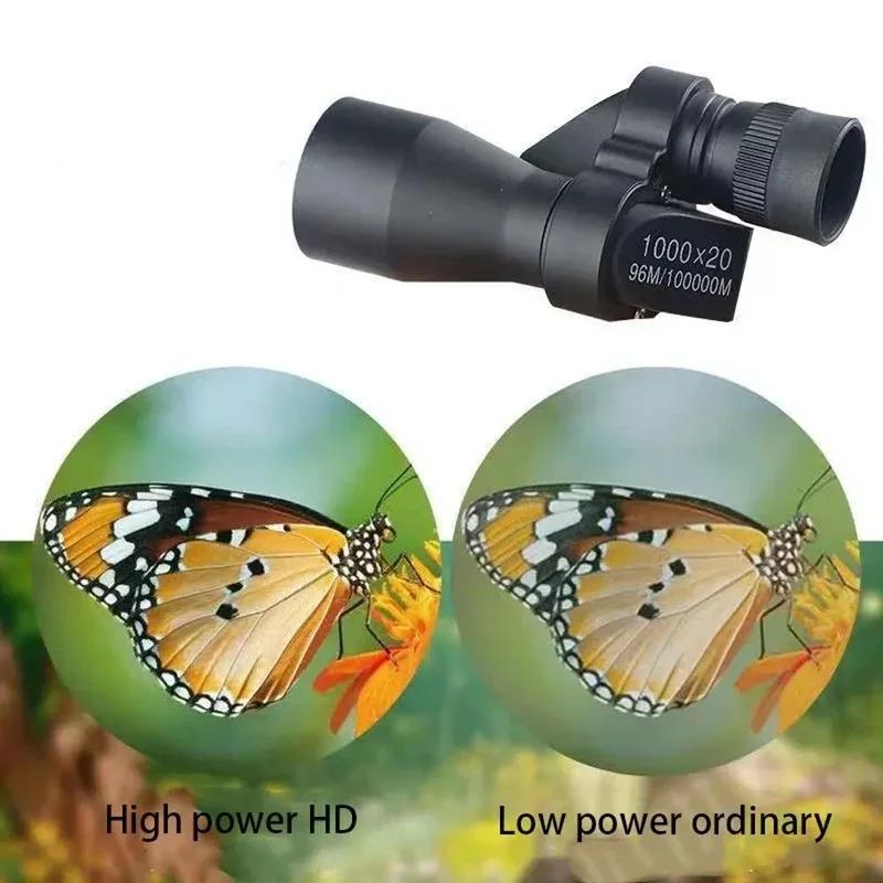Single Tube Mini Low Light Corner Telescope, High Magnification, High-Definition, Portable, Outdoor Camping, Hiking, And Tourism