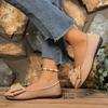 Plus Size Lightweight Women's Driving Shoes - 2026 Spring/Autumn Bow Flats