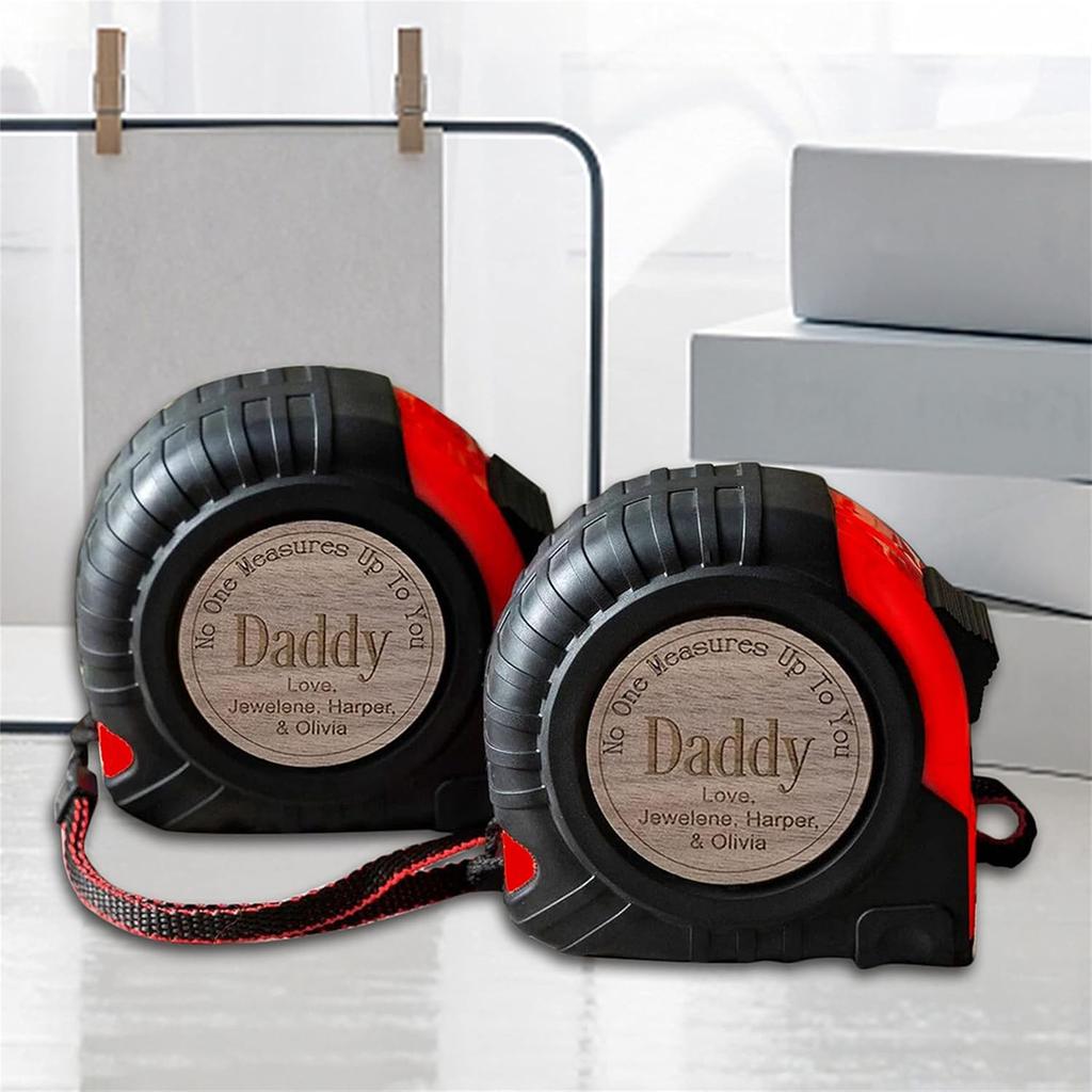 Personalized Tape Measure for Dad, No One Measure Up To Your Dad Measuring Tape, Father's Day Tape Measure, This Grandpa Daddy Belongs To Engraved