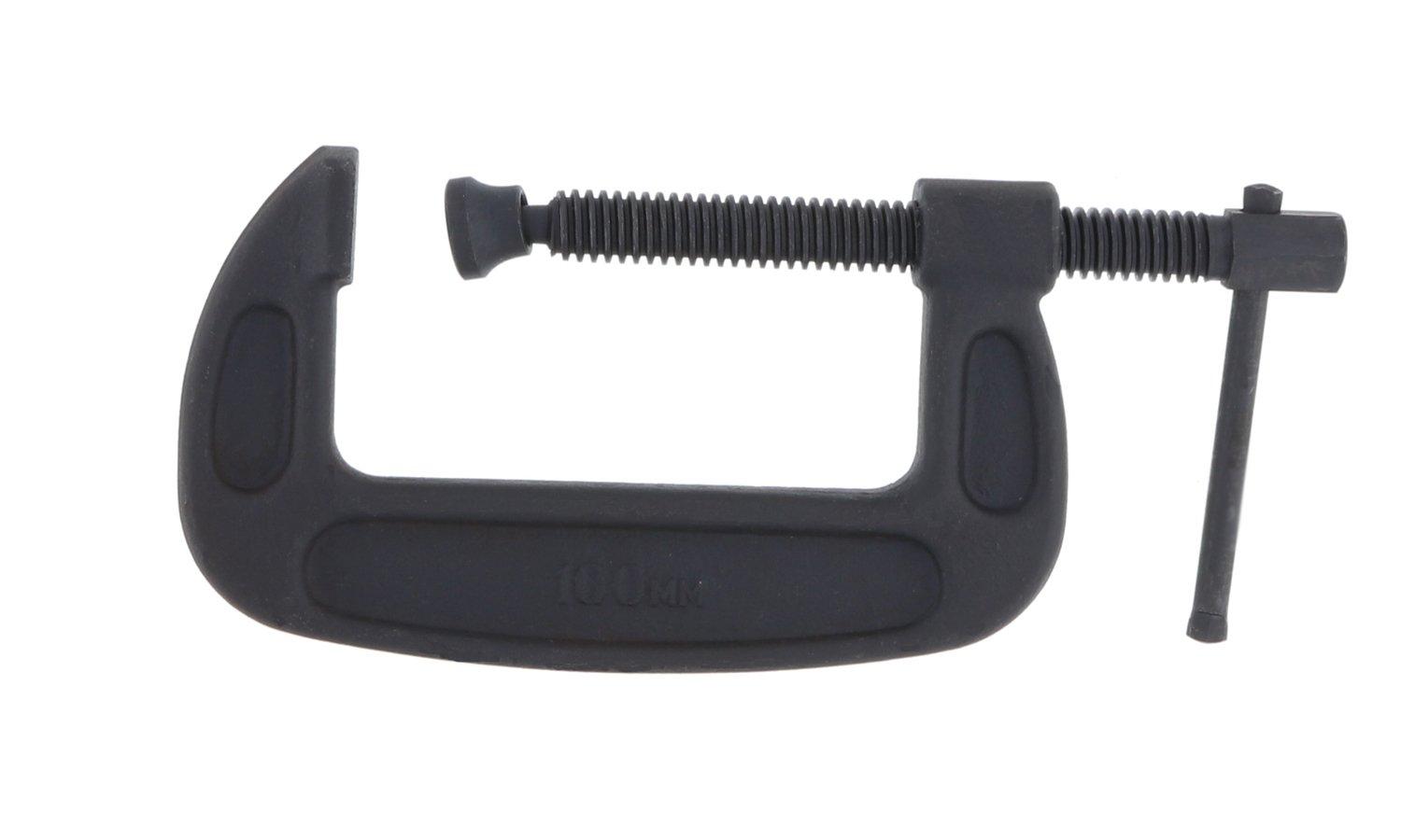 

Takagi GISUKE Forged 100mm and gluing C-clamp, Black, [Opening width/depth] 100mm/55mm [For welding, drilling, work] чёрный