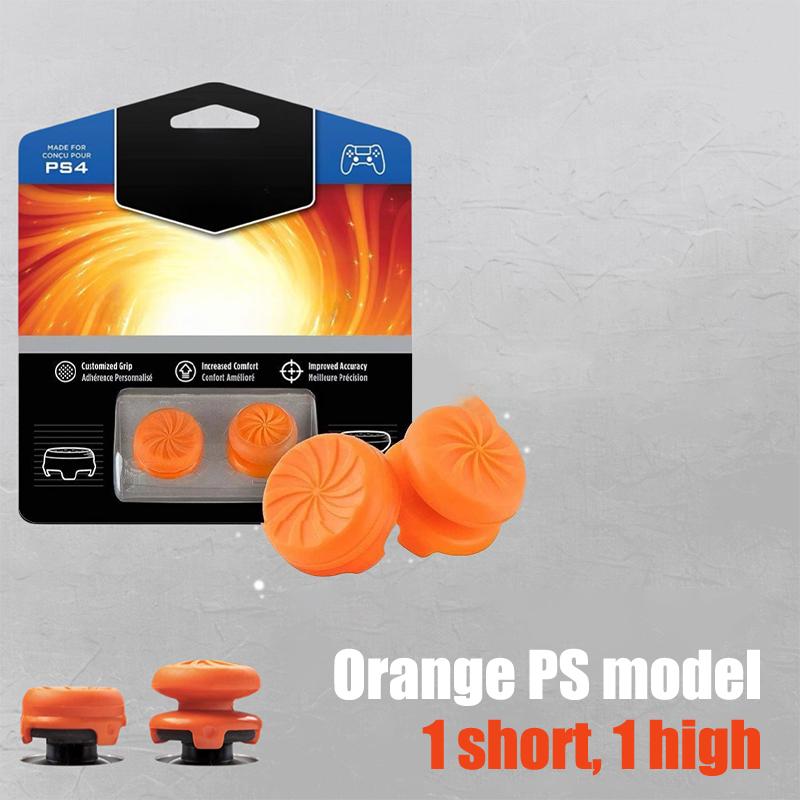 Freek Galaxy Fps Pro Playstation Ps4 Vysoký Analogový Páček Ps5 Joystick Ovladač Výkonný Ovládací Páček Herní Silikonová Krytka oranžová
