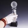 Crystal Trophy Transparent Glass Medal Football Badminton Basketball Event Souvenirs Customized Crystal Decorative Figurines