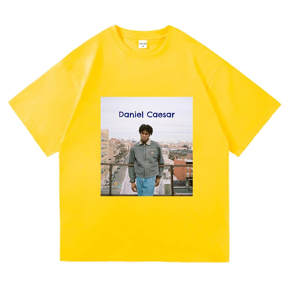 Daniel Caesar Son Of Spergy Tour 2026 Tshirts Hip Hop Fashion Unisex Unisex Clothing High Quality Cotton Oversized Retro Streetwear
