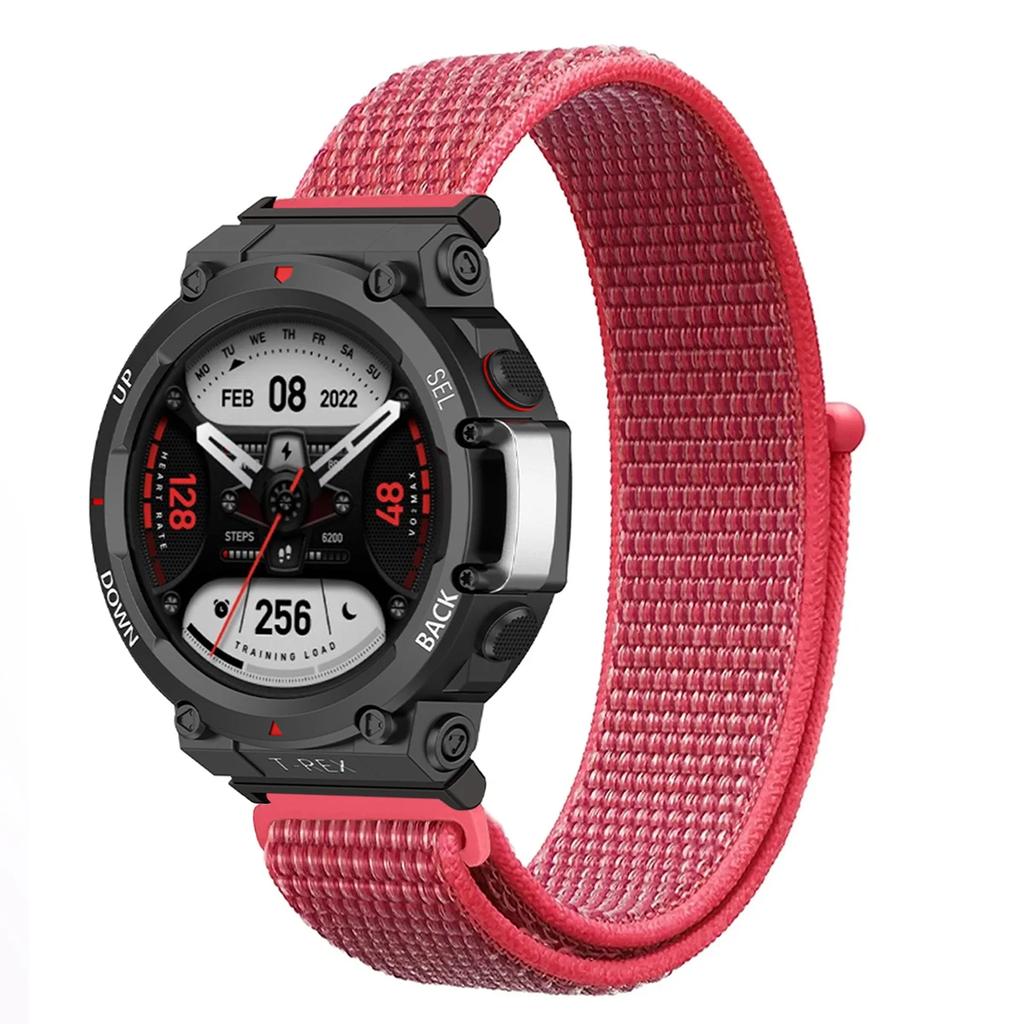 Nylon Loop Strap For Huami Amazfit T-REX 3/2 Smart Watch Band Women Men Bracelet For Amazfit T-Rex/T-Rex Pro Wristband Correa