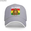 Jah Soldier Reggae Lovers Baseball Cap Unisex Hats Women Visor Protection Snapback Jamaica Lion Caps
