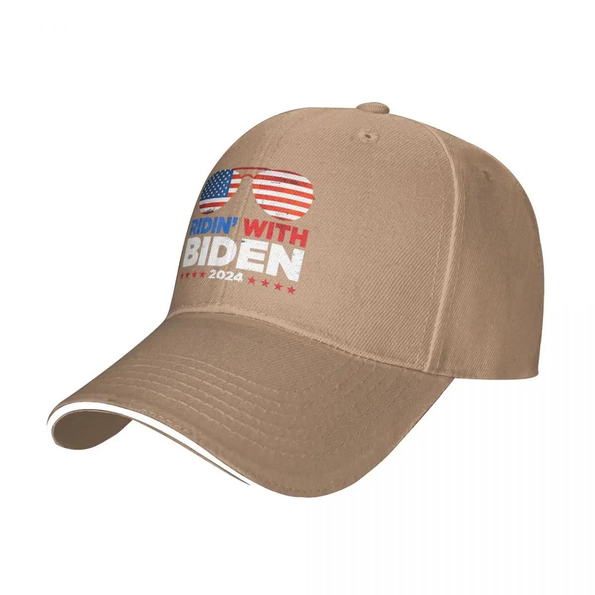 

Joe Biden 2024 Baseball Cap Fashion Sandwich Hat Unisex Breathable Sun Hat Outdoor Adjustable