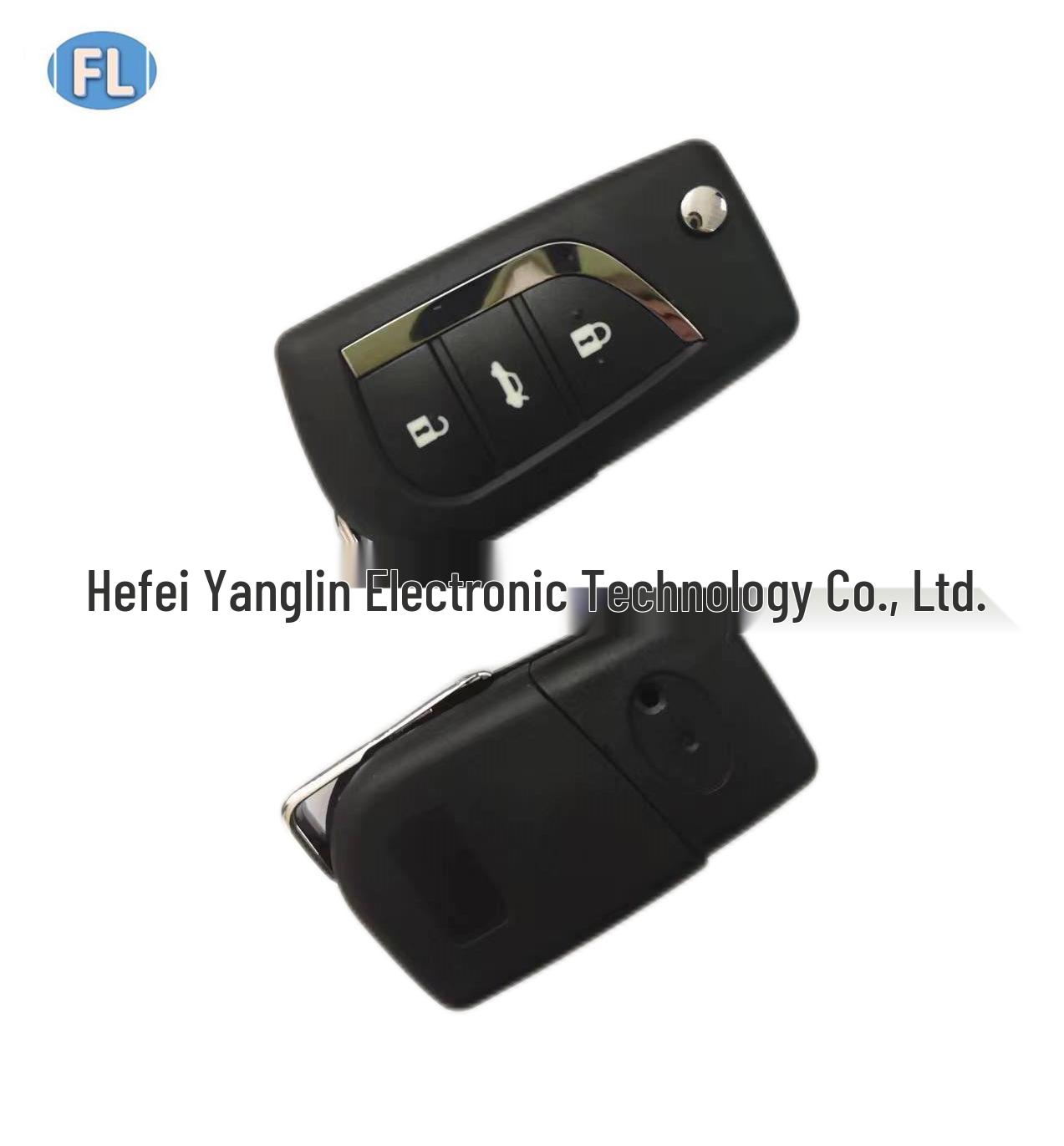 

Toyota 14 Model Folding Remote Key, 3-Button, 315 MHz, No Chip