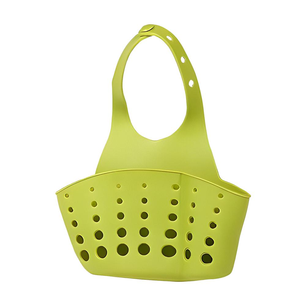 

Кошик для домашнього зберігання, тримач для кухонної раковини, регульована мильна губка, підвісна сумка для кошика для кухонних аксесуарів