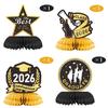 Graduation Season Theme Party Decoration Grad Honeycomb Ornament Graduate Classroom Celebration Honeycomb Table Pendulum