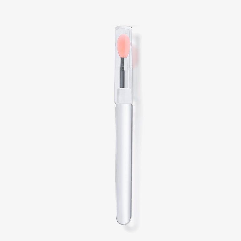 1PC With Cover Makeup Tool Silicone Multifunctional Lip Brush for Lipstick