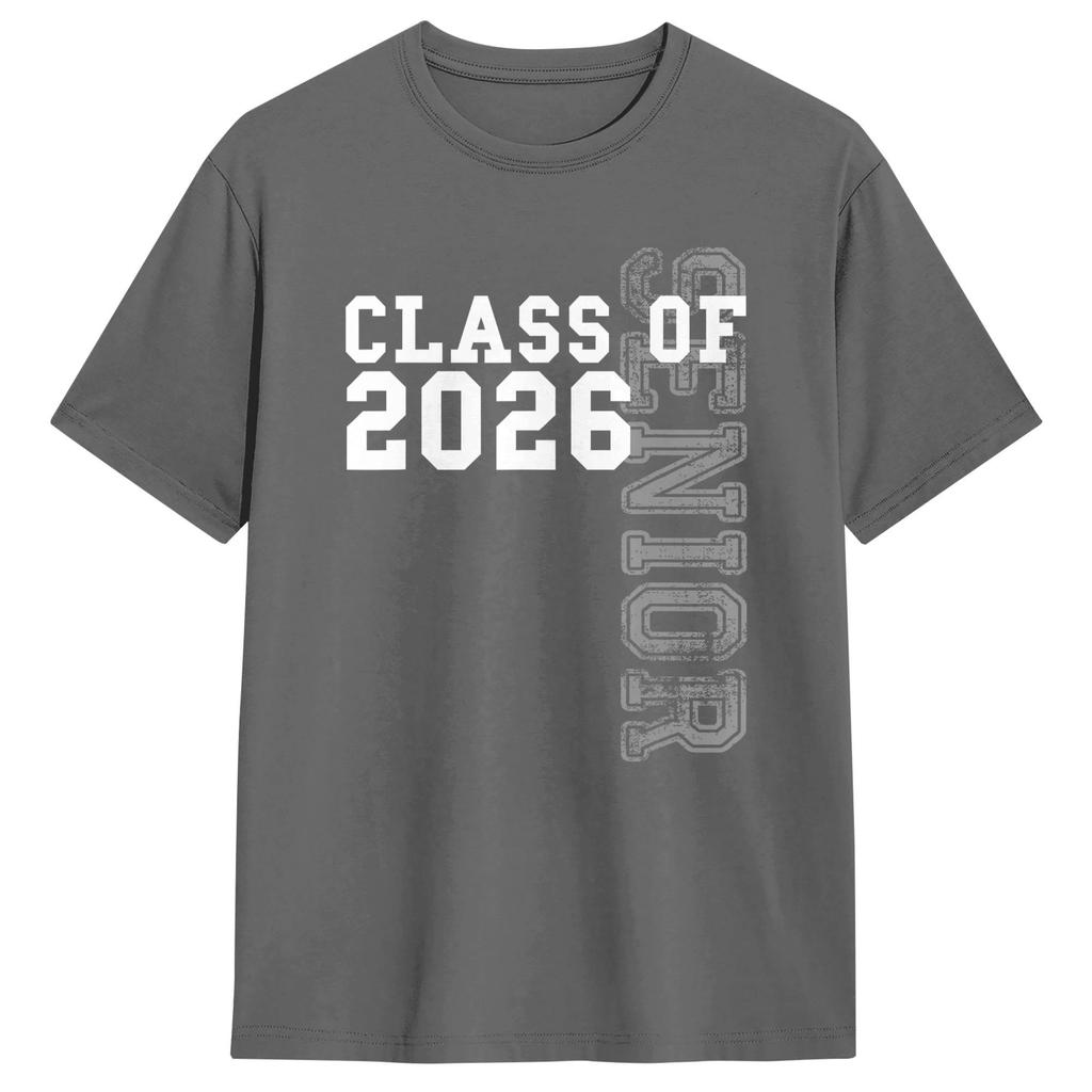 Class of Senior Graduation T Shirt Summer YK Funny TShirts Cotton Hipster Tshirt For Unisex Print Clothing