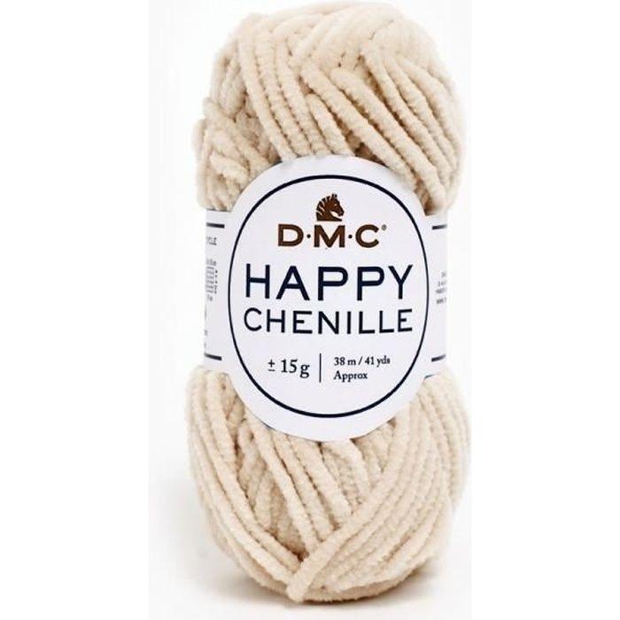 Pelote Amigurumi - DMC - HAPPY CHENILLE - 15g - Beige - 100% Polyester