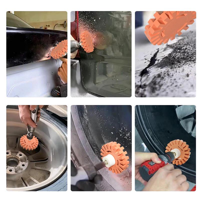 Pneumatische Kleberentfernungsscheibe, Klebstoffentferner, Radaufkleberentfernung, Radklebeaufkleber, Autoreparaturwerkzeug, Fahrzeugzubehör