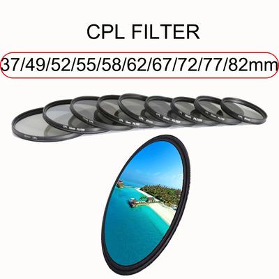 Economic Circle Photography CPL Polarizing Camera Lens Filter