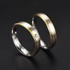 Hot Titanium Steel Zircon Couple Ring For Women Men Jewelry Accessories  Valentine Day Gifts  Size 5-13
