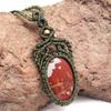 Jasper Macrame Handmade Necklace Gemstone Jewelry Thread 20-36''Ad Pendant