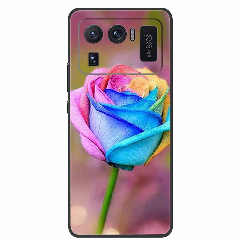 For Xiaomi Mi 11 Ultra Case 6.81 Shockproof Soft silicone TPU Back Cover Cases For Xiaomi11 Ultra Phone fundas Mi11 Ultra Cute