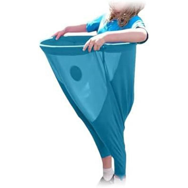 Funny Granny Pants Yard Game Set Entertainment Throwing Game Giants Elastic Pants with 4 Balls and Air pumps Enduring