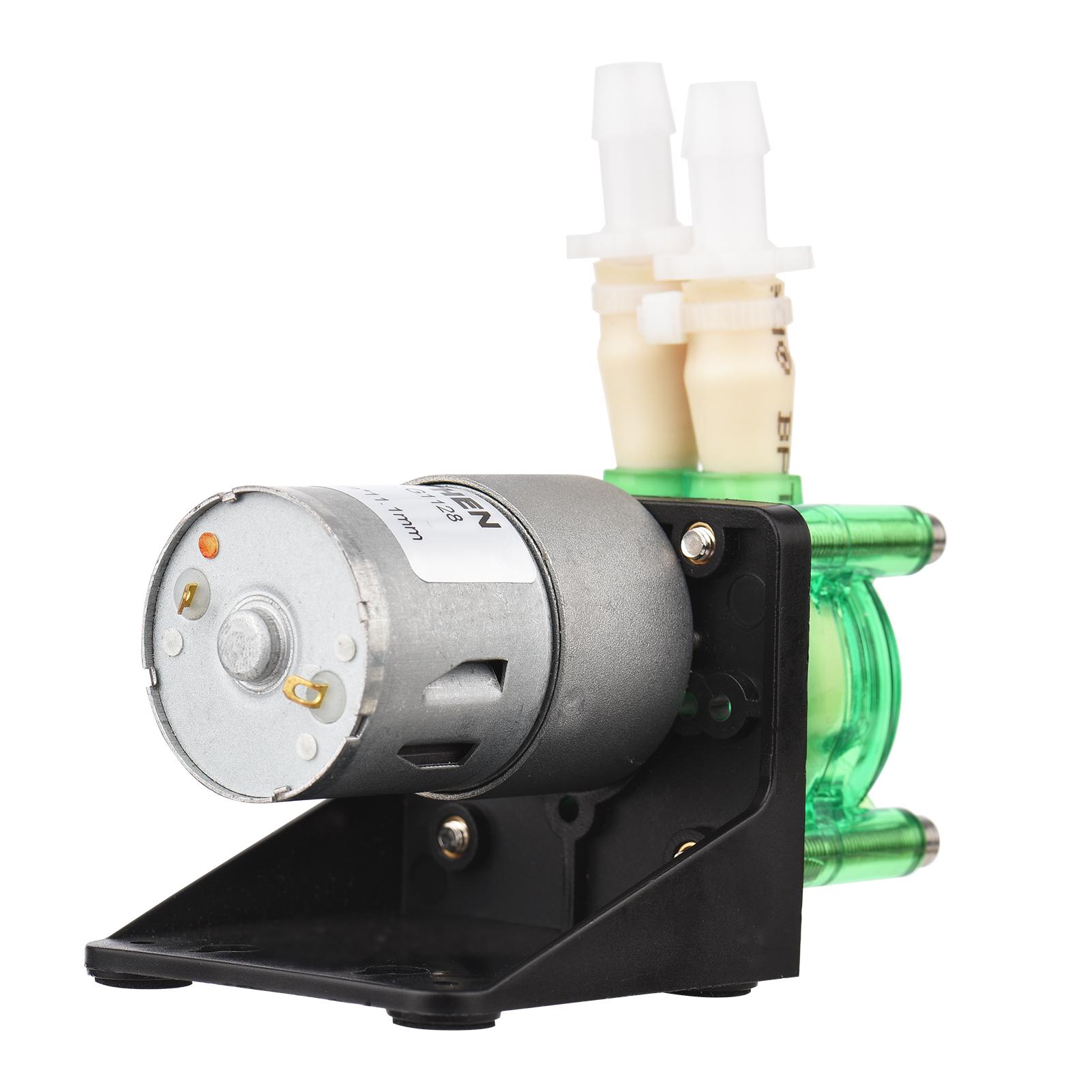 

GROTHEN DC 24V Dosing Pump Peristaltic Pump Mini Water Liquid Pump Large Flowrate Peristaltic BPT Tube Self-Priming 700mL/min зелений