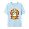 Llama Yoga Llamaste Animal Yogi Pose Tshirts Retro Style Tshirt Premium Cotton Design New Tops Tees Discount Tops  Tees