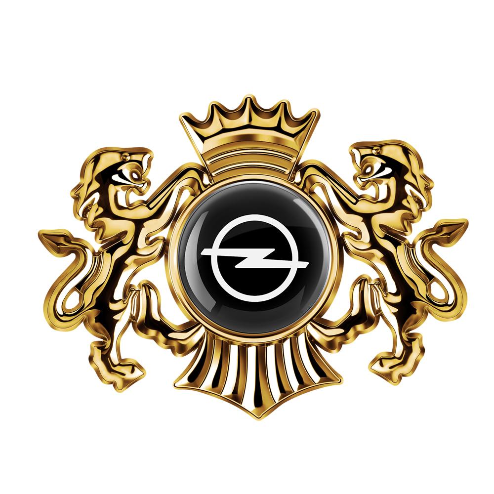 New Car Styling 3D Metal Chrome Zinc Alloy Emblem Car Body Sticker Decal For Opel Astra Mokka Zafira Vectra OPC Insignia Corsa