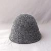 Windproof Wool Fisherman Hat Handcrafted Winter Warm Bucket Hat Sweet Knitted Beanie  Autumn Winter