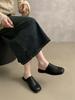 Fashion 2024 Summer Women Shoes Mules Shoes for Women Square Toe Slippers Women Chunky Heel Cover Toe Slippers Shoes Zapatos De Mujer