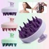 Magic Handle Silicone Scalp Massager Brush Shampoo & Body Spa Hair Scalp Massage Tool