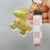 2026 Year of the Horse Wealth Charm Cute Gold Phone and Bag Lanyard with Cartoon Sticker Gift