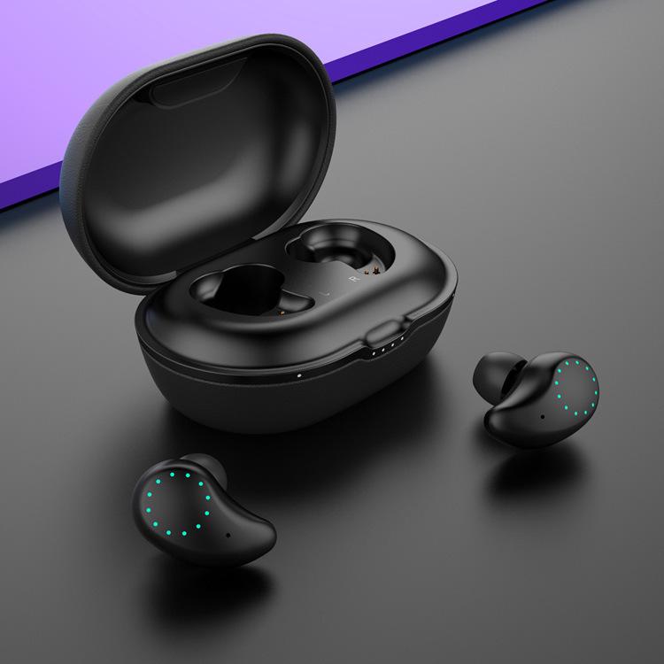C8 Smart Wireless TWS 5.2 Bluetooth Earphones - Waterproof & Sweatproof for Running & Sports, Single/Double Ear Use