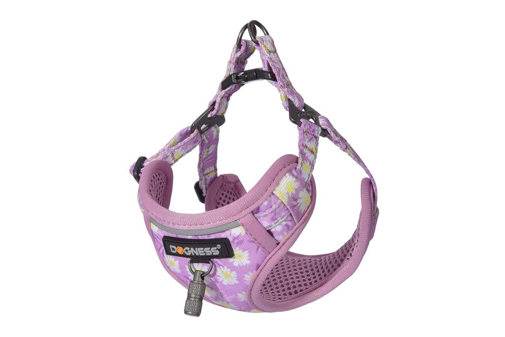 ROOKCRAN Dogness Leash Harness Little Caramel for and Large Secure 017691 & Set, Rascal, Purple, Small, Medium, Dogs, Stylish, Safe, Fit,