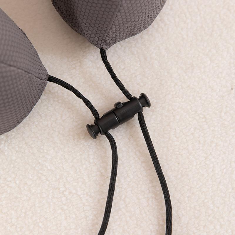All Seasons Universal Ice Silk Memory Foam U-shaped Pillow Hump Travel Pillow Can Store Travel Neck Pillow U-shaped Pillow Japanese U-shaped Pillow