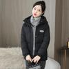 Down Cotton-padded Jacket Women's Short Winter Coat Jacket Short Hooded Cotton-padded Jacket