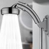 With Stop Button High Pressure Shower Head Plastic Rainfall Showerhead  Bathroom Accessories