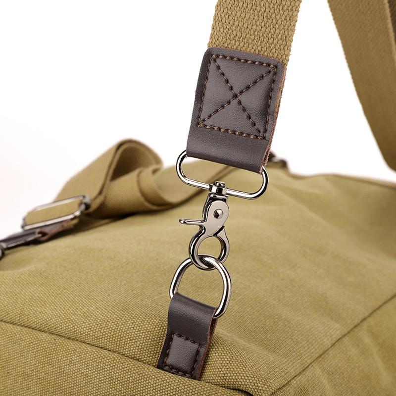 Backpack Men's Commuter Backpack Women's Large Capacity Retro Schoolbag