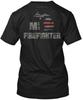 Michigan Firefighter - Mi TTshirt Made in the USA Size S to 5XL